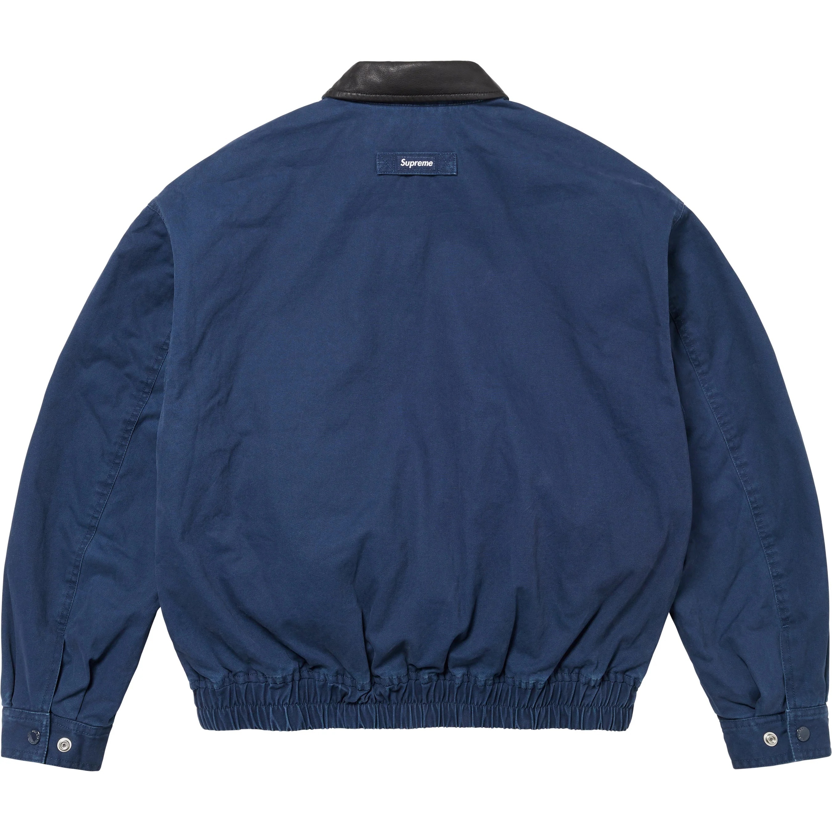 Leather Collar Utility Jacket view 7